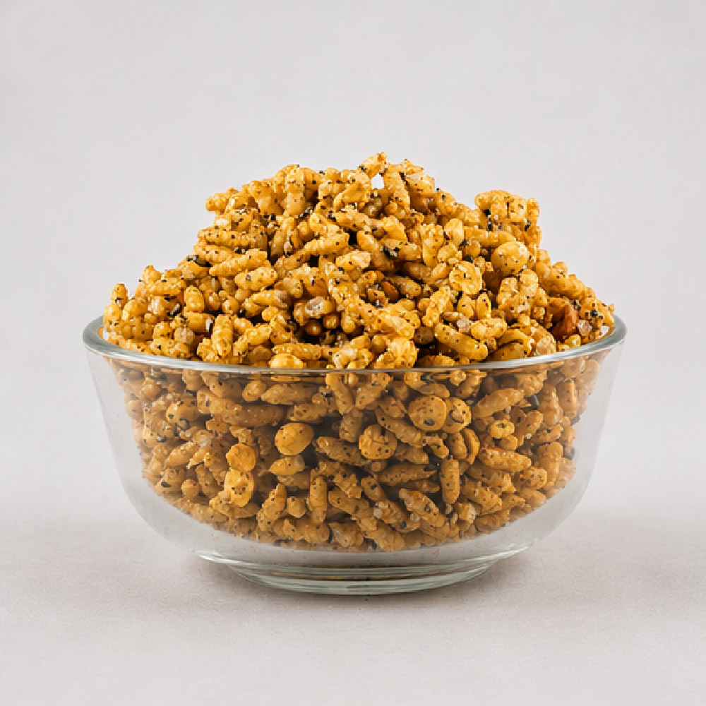 Sweet Karthigai Pori Crumble