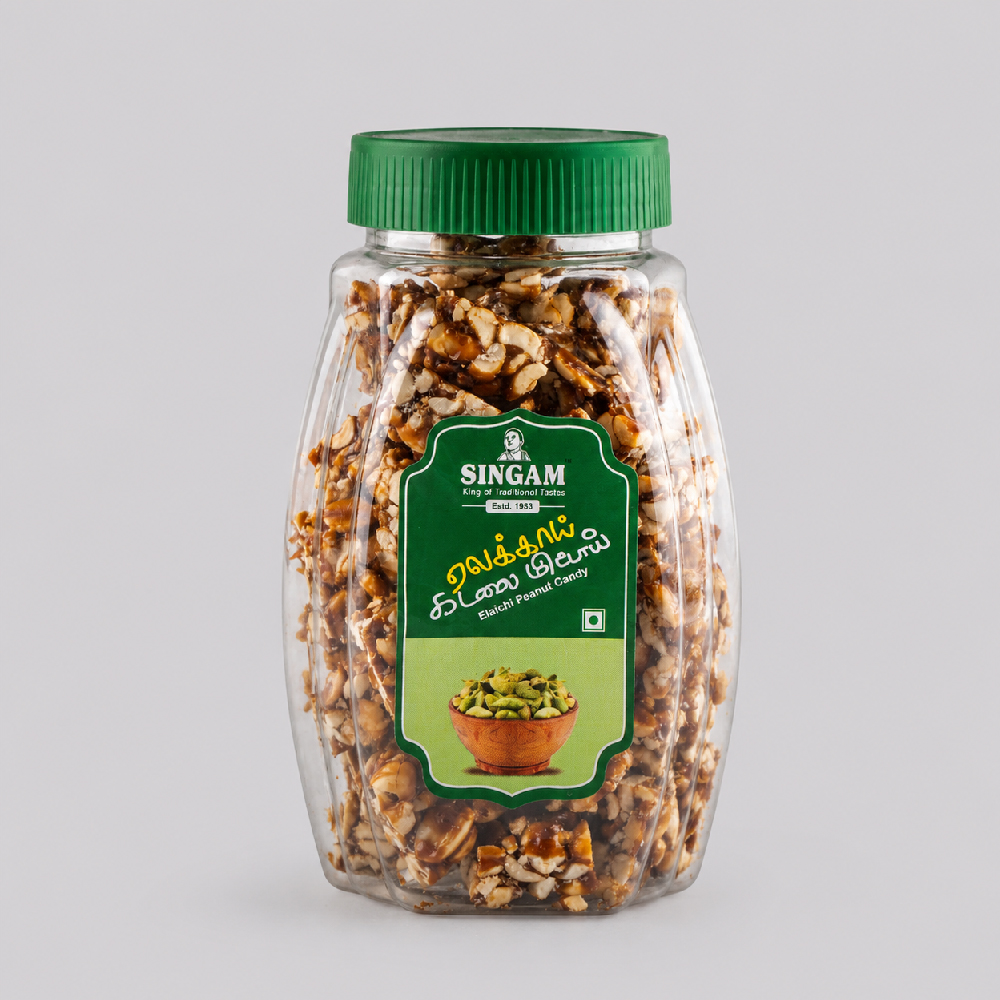 Cardamom Peanut Candy – Family Jar (150g)
