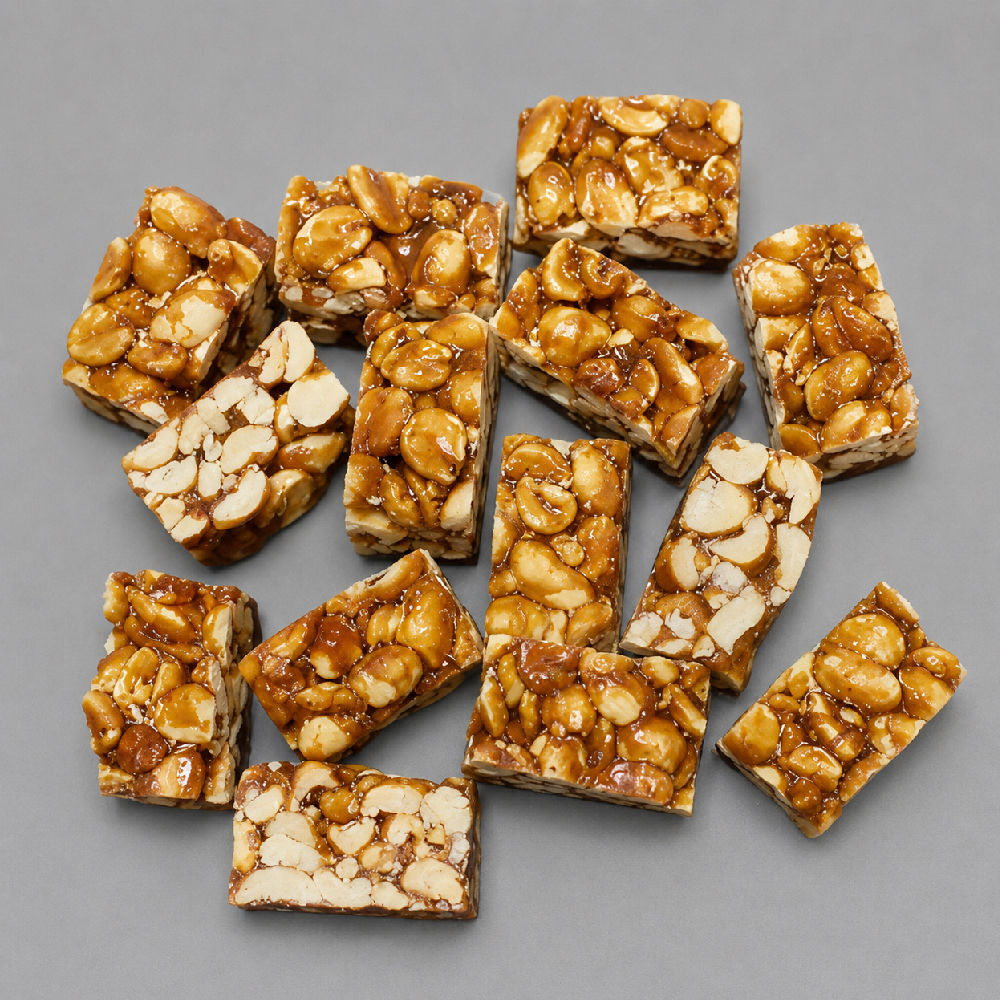 Palm Jaggery Peanut Candy - Family Jar (300g) - Image 2