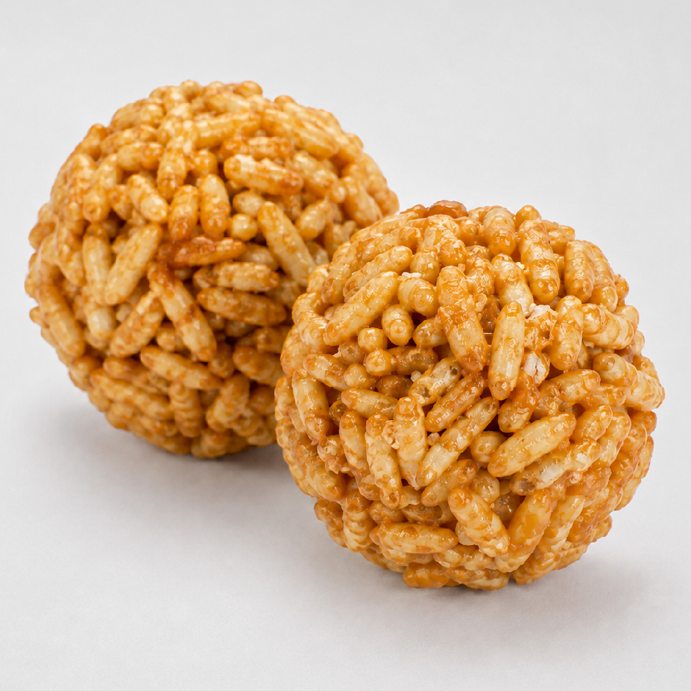 Palm Jaggery Pori Urundai – Family Pack